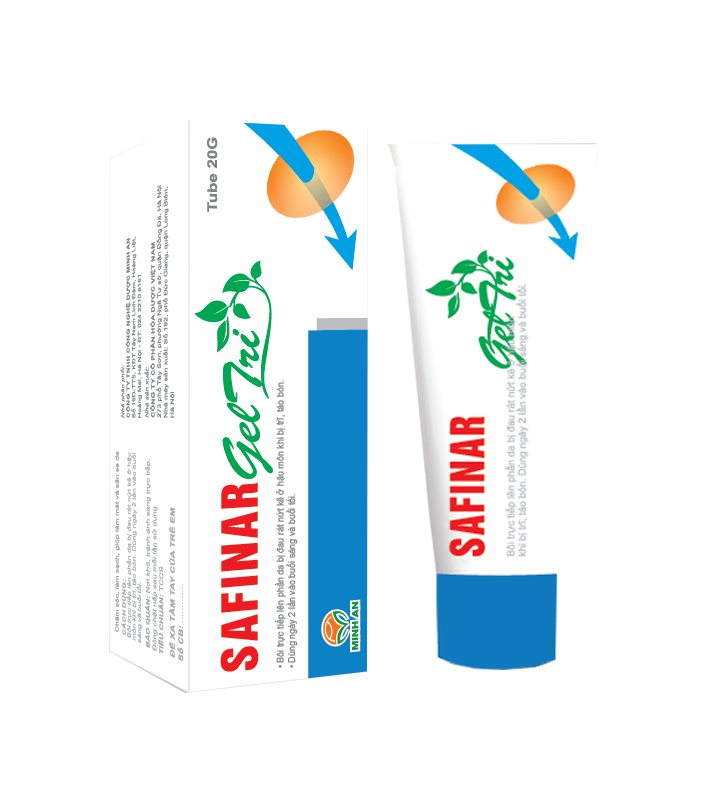 Safinar gel bôi trĩ 20g - Hóa Dược