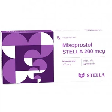 Viên nén Misoprostol Stella 200mcg (3 vỉ x 10 viên)