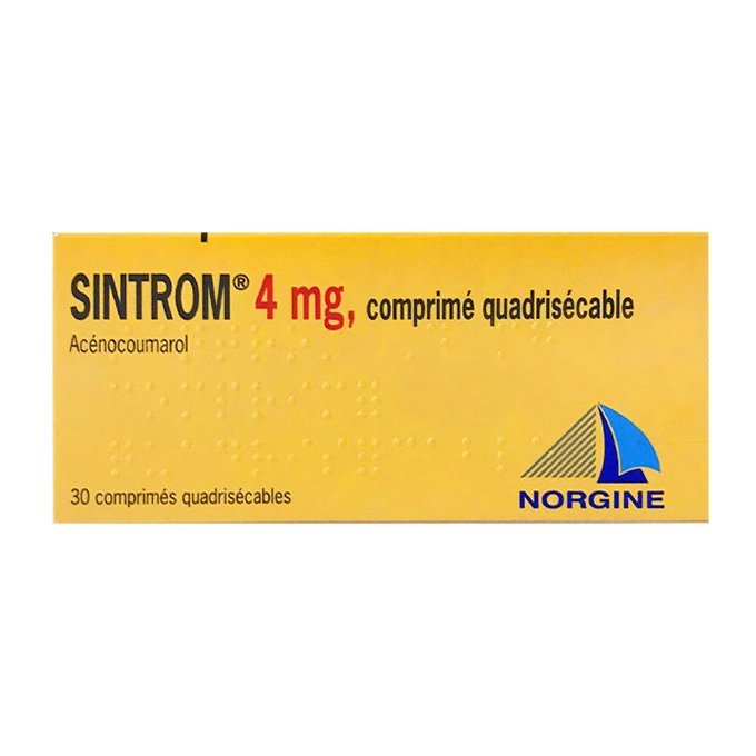 Sintrom 4mg (Hộp/30v)