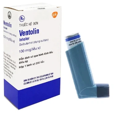 Ventolin xịt 100mcg/liều