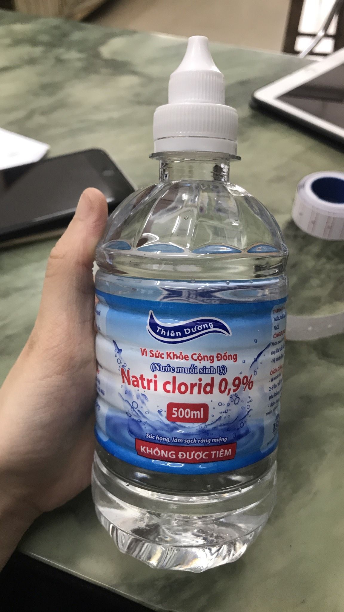 NatriClorid 0.9% Thiên Dương chai 500ml
