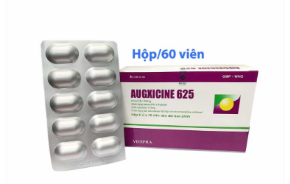 Augxicine 625mg hộp 6 vỉ x 10 viên nén Vidipha