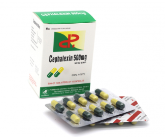 Thuốc Cephalexin 500mg TW1 - PHARBACO (10 vỉ x 10 viên)