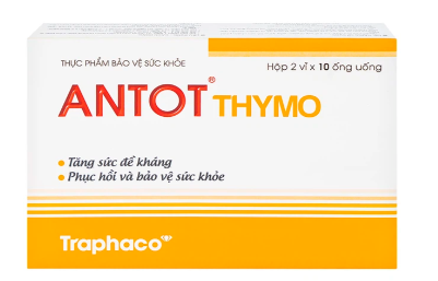 Antot Thymo Traphaco (2 vỉ x 10 ống x 10ml)- thủy tinh