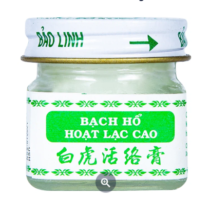 Bạch Hổ Hoạt Lạc Cao(12 chai x 20g)