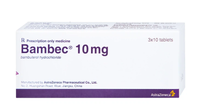 Thuốc Bambec 10mg AstraZeneca (3 vỉ x 10 viên)