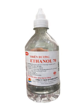 Dung dịch sát khuẩn Cồn Ethanol 70 độ Thiên Dương chai 500ml