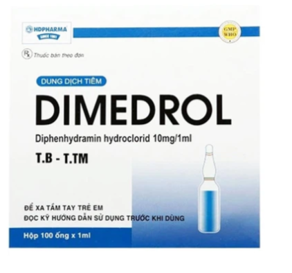 Dung Dịch Tiêm Dimedrol HD Pharma (100 ống x1ml)