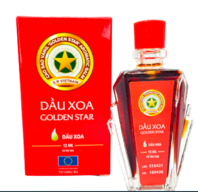 Dầu xoa Golden Star 12ml