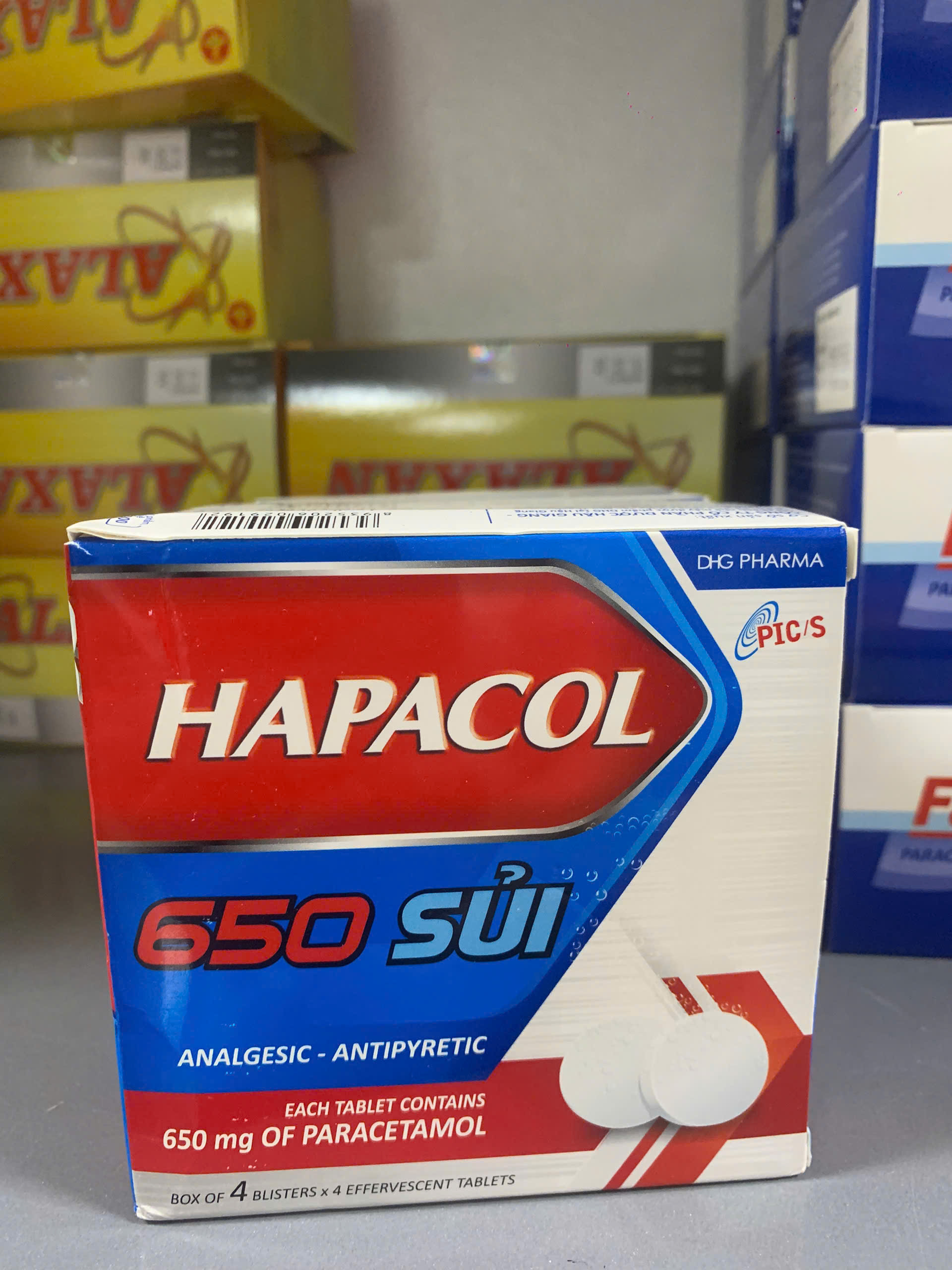 HAPACOL 650 SỦI HỘP/16 VIÊN