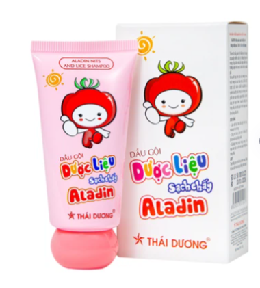 Dầu gội dược liệu sạch chấy Aladin Sao Thái Dương (30g)