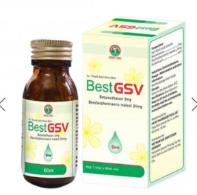 Thuốc Best GSV 60ml - Điều trị dị ứng bằng liệu pháp Corticoid
