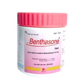 Thuốc kháng viêm Benthasone 0.5mg (Dược Đồng Nai) lọ 500 viên