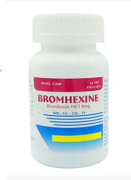Bromhexin 8mg (C/500v).