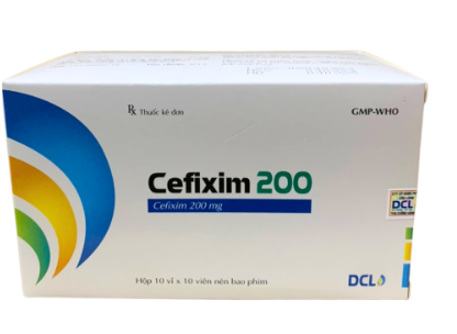 Cefixim 200mg Pharimexco Cửu Long (H/100v)