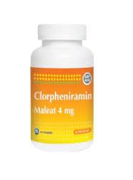 Chlorpheniramin 4mg (lọ 1000v-pv)
