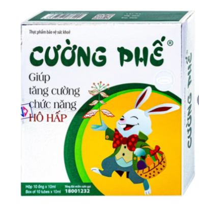 Siro Cường Phế Lotus tăng cường chức năng hô hấp (10 ống x 10ml)