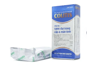 Thuốc Colitis Danapha (3 vỉ x 10 viên)