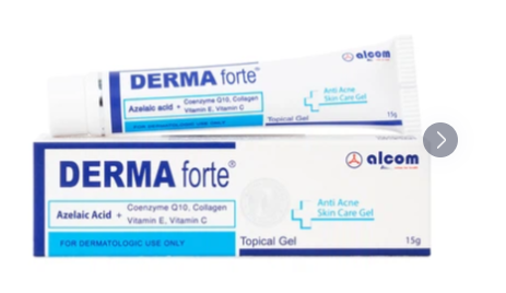 Gel Derma Forte Gamma hỗ trợ làm mờ sẹo, ngừa vết thâm, ngừa tái phát mụn, sạch bã nhờn trên da (15g)
