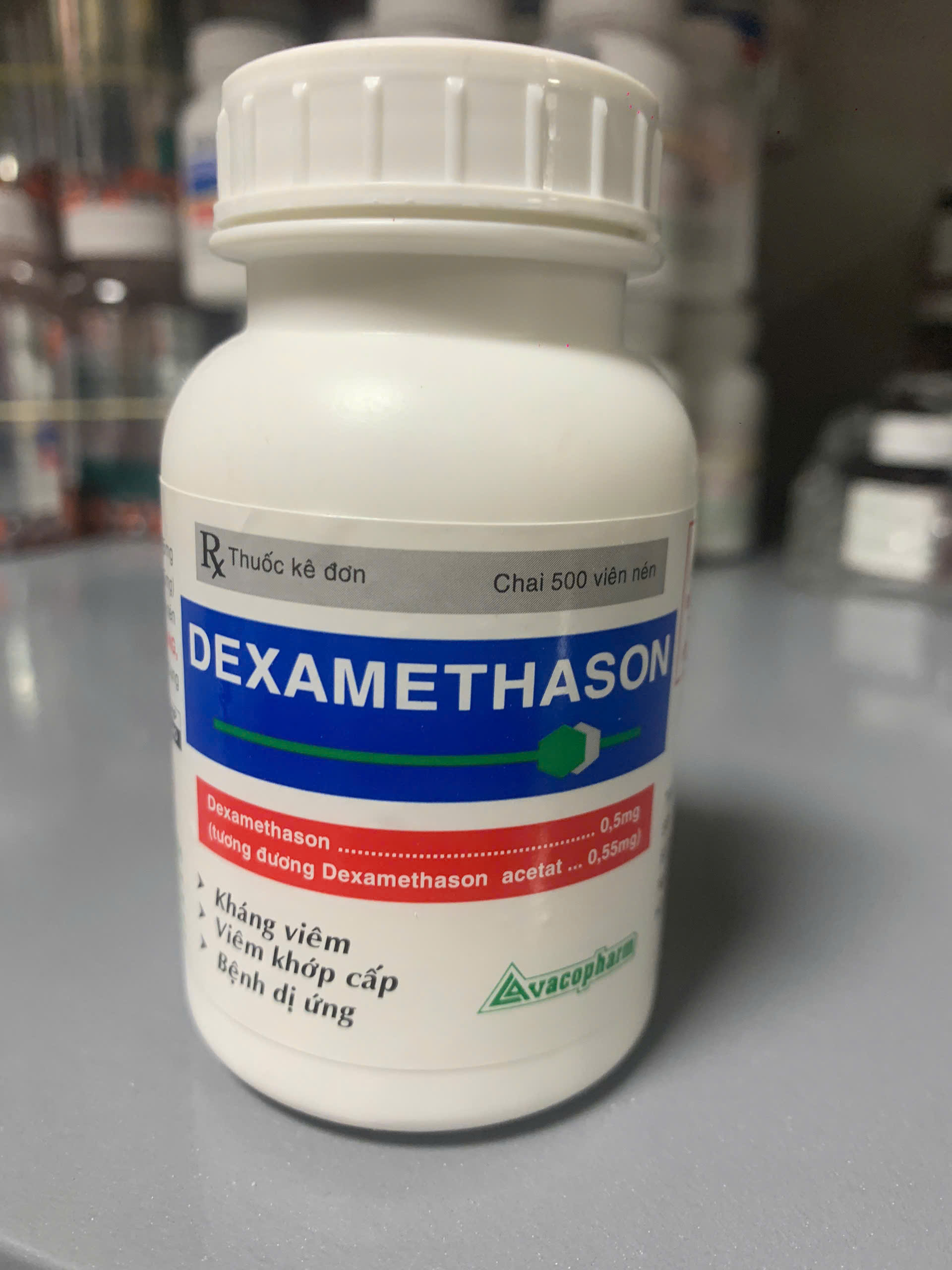 Dexamethason trắng lọ 500v
