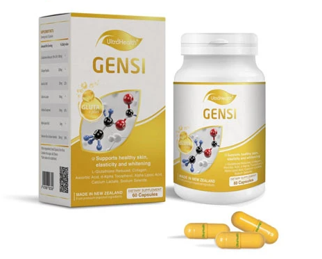 Gensi Ultra Health Lọ/60 viên - Viên uống tăng sức đề kháng, chống oxy hóa
