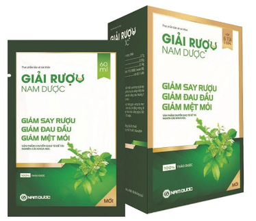 Giải rượu Nam Dược 6 túi x 60ml