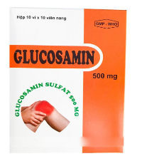 Thuốc Glucosamin 500mg Armephaco (10 vỉ x 10 viên)