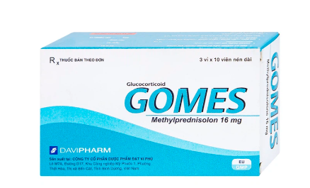 Thuốc Gomes 16mg (3 vỉ x 10 viên)