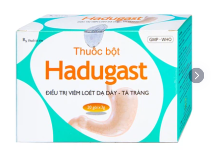 Bột Hadugast Hải Dương điều trị viêm loét dạ dày, tá tràng (20 gói x 3g)