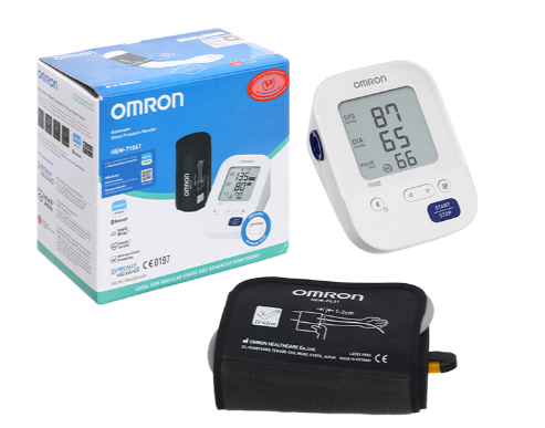 Máy đo huyết áp bắp tay Omron HEM-7156T