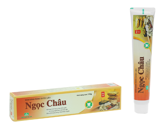 Kem đánh răng Dược liệu Ngọc Châu ngừa sâu răng 100g
