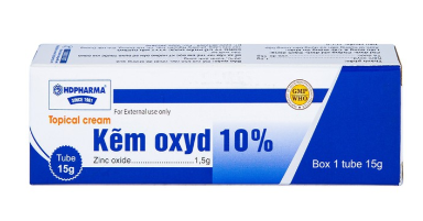 Kem bôi da Kẽm Oxyd 10% HDPharma (15g)