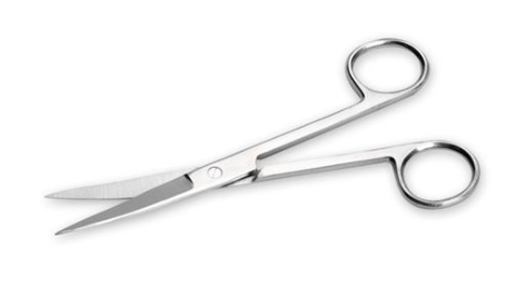 Kéo thẳng 2 đầu nhọn 12cm