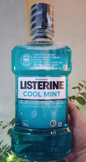 Nước Súc Miệng Listerine Coolmint Cay 750ml