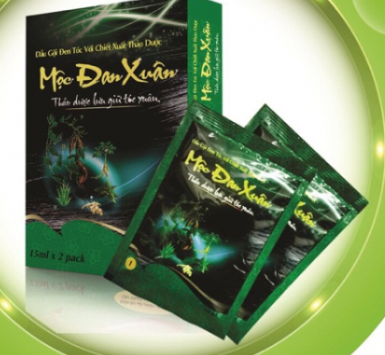 Dầu gội thảo dược Mộc Đan Xuân Hộp/2 gói