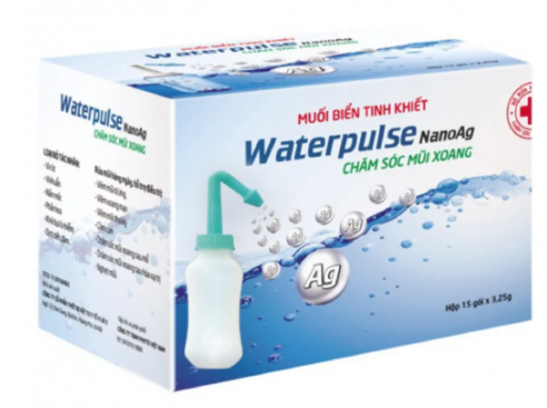 Hộp 15 gói muối rửa mũi Waterpulse