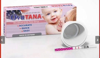 Que thử trứng Ovutana Hộp/12 que