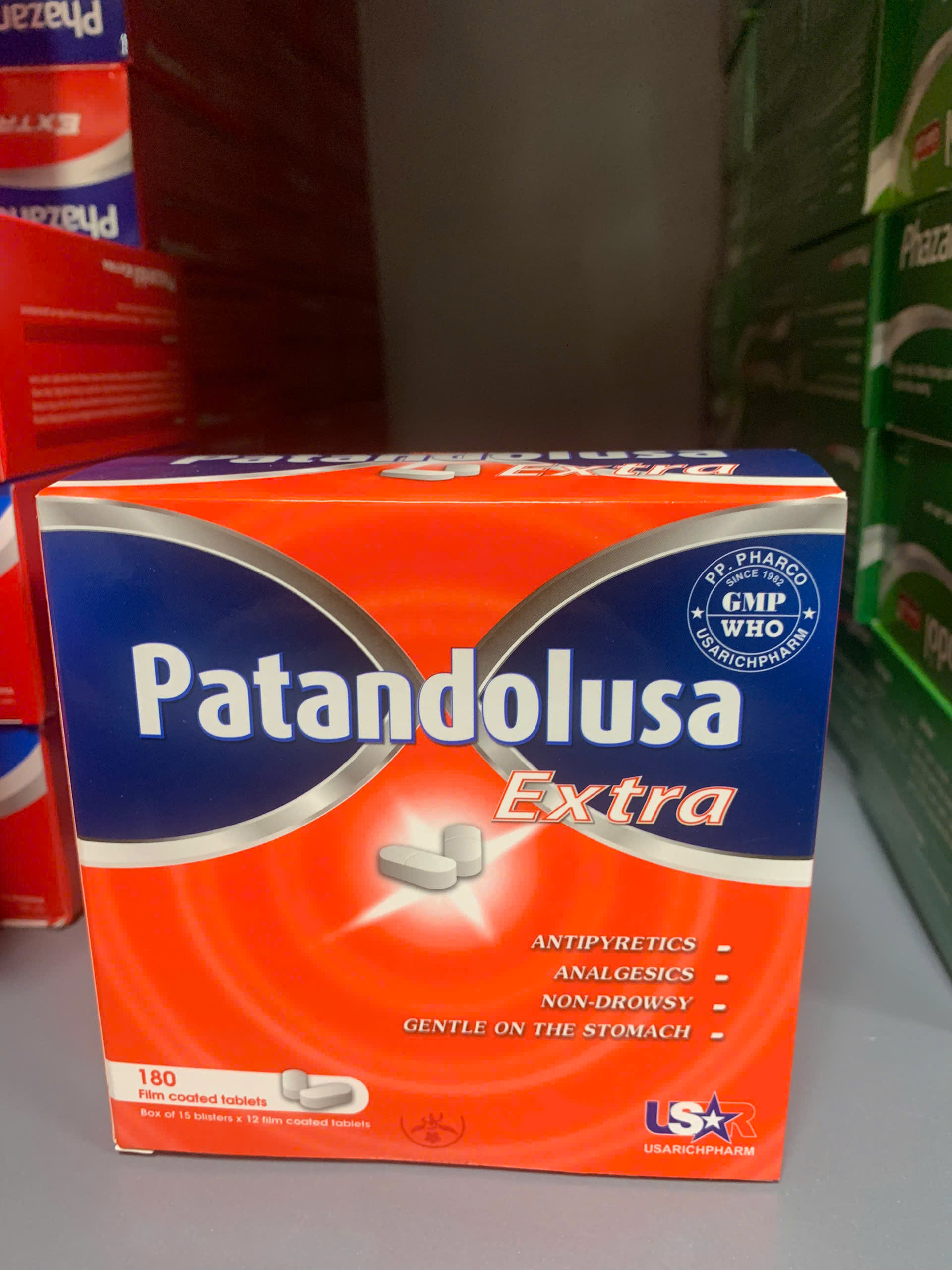 Patandolusa Extra Hộp/180 viên US