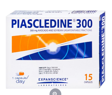 Viên nang cứng Piascledine 300 Hyphens (1 vỉ x 15 viên)