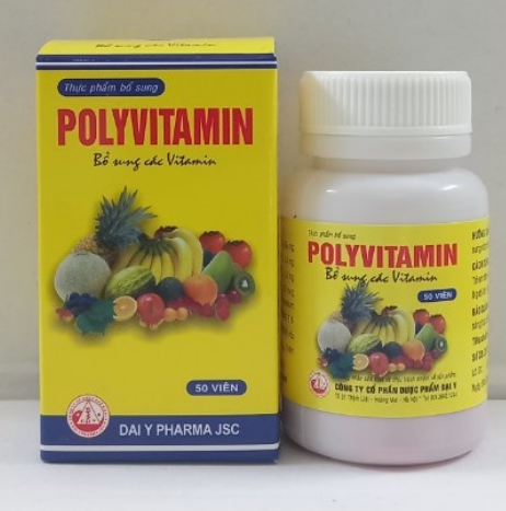Polyvitamin Đại Y Lọ/50 viên