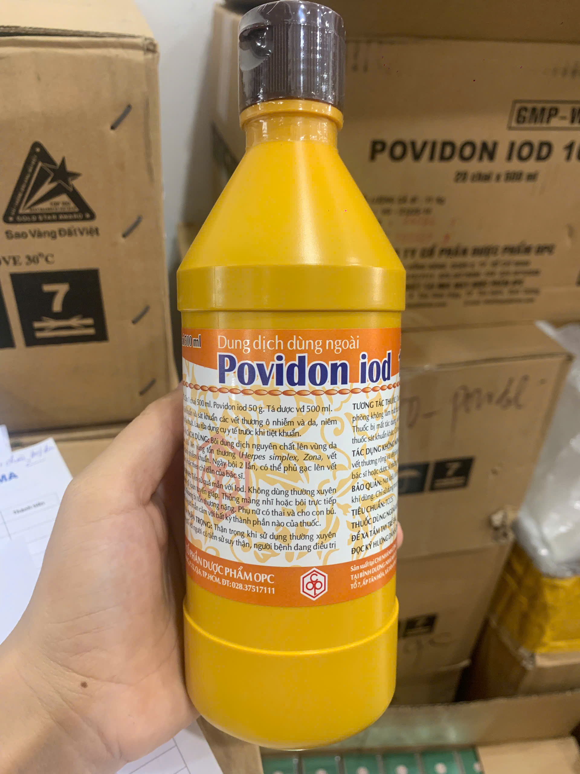 Povidon iod 10% opc (c/500ml)