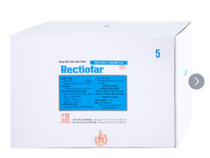 Rectiofar Pharmedic điều trị táo bón (40 túi x 1 ống bơm 5ml)
