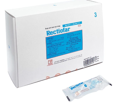 Rectiofar Pharmedic điều trị táo bón (50 túi x 1 ống bơm 3ml)