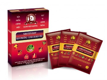 Dầu Gội Shitinsof – Hán Phương Linh Chi Đen Tóc Hộp/3 gói