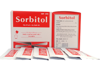 Thuốc Sorbitol 5gr Bình Thuận, Hộp 20 gói