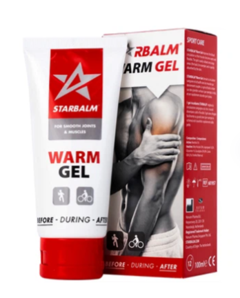 Gel làm nóng Starbalm Warm Gel thư giãn cơ, hạn chế chấn thương do vận động, mỏi cơ (100ml)