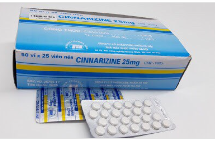 Stu nội(Cinnarizine)