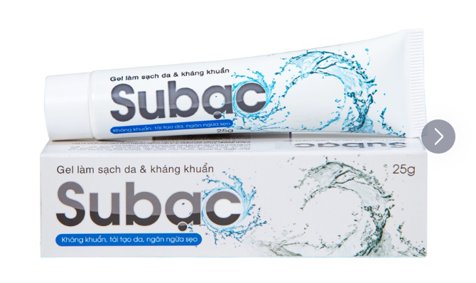Subạc SpapharGel làm sạch da và kháng khuẩn (25g)