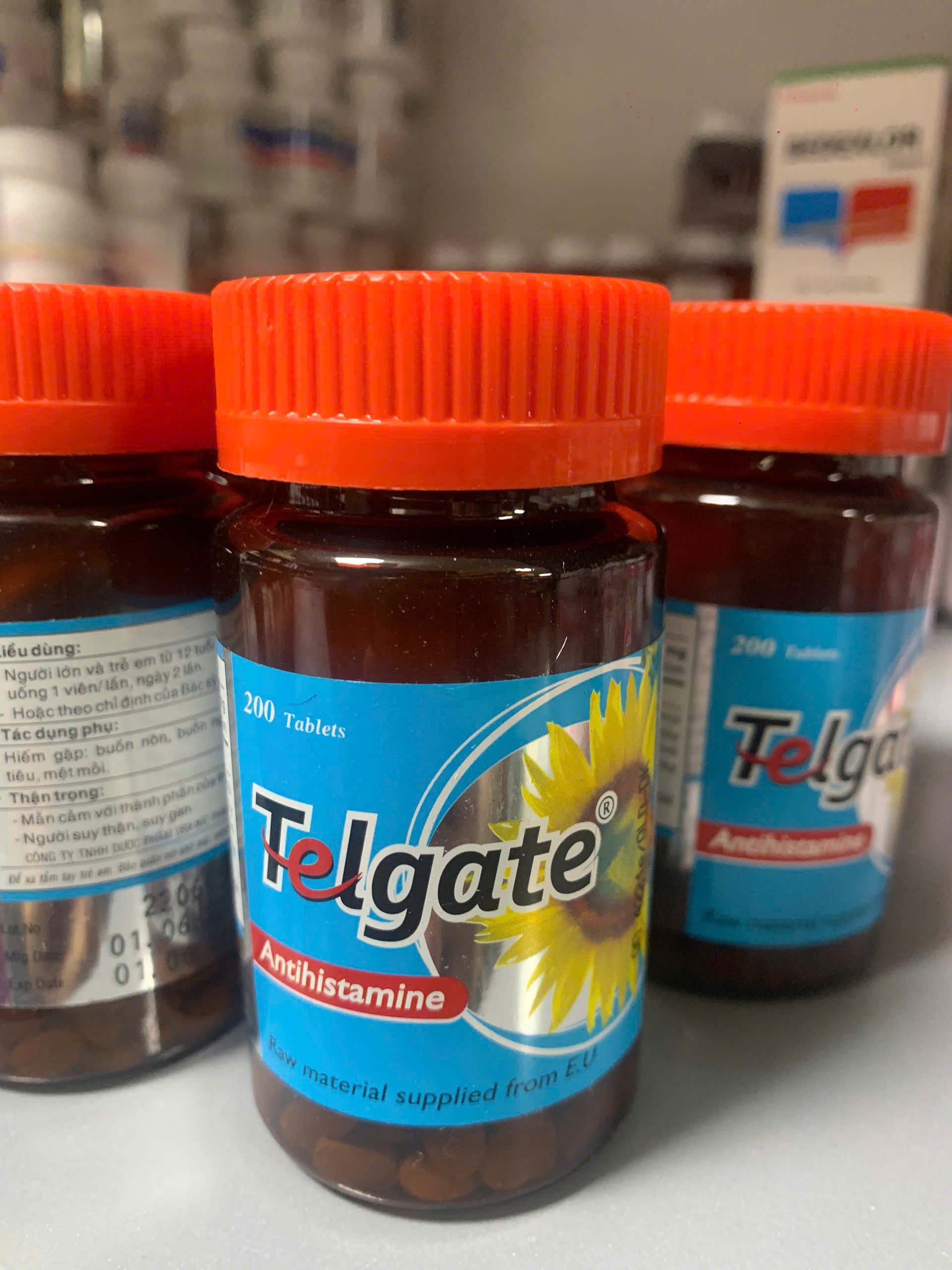 Telgate Fexofenadin 60mg Usa Nic (C/200v)