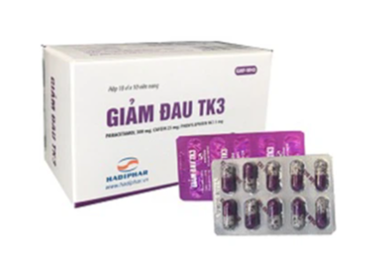 Thuốc giảm đau thần kinh (TK3) 300mg Hadiphar (10 vỉ x 10 viên)